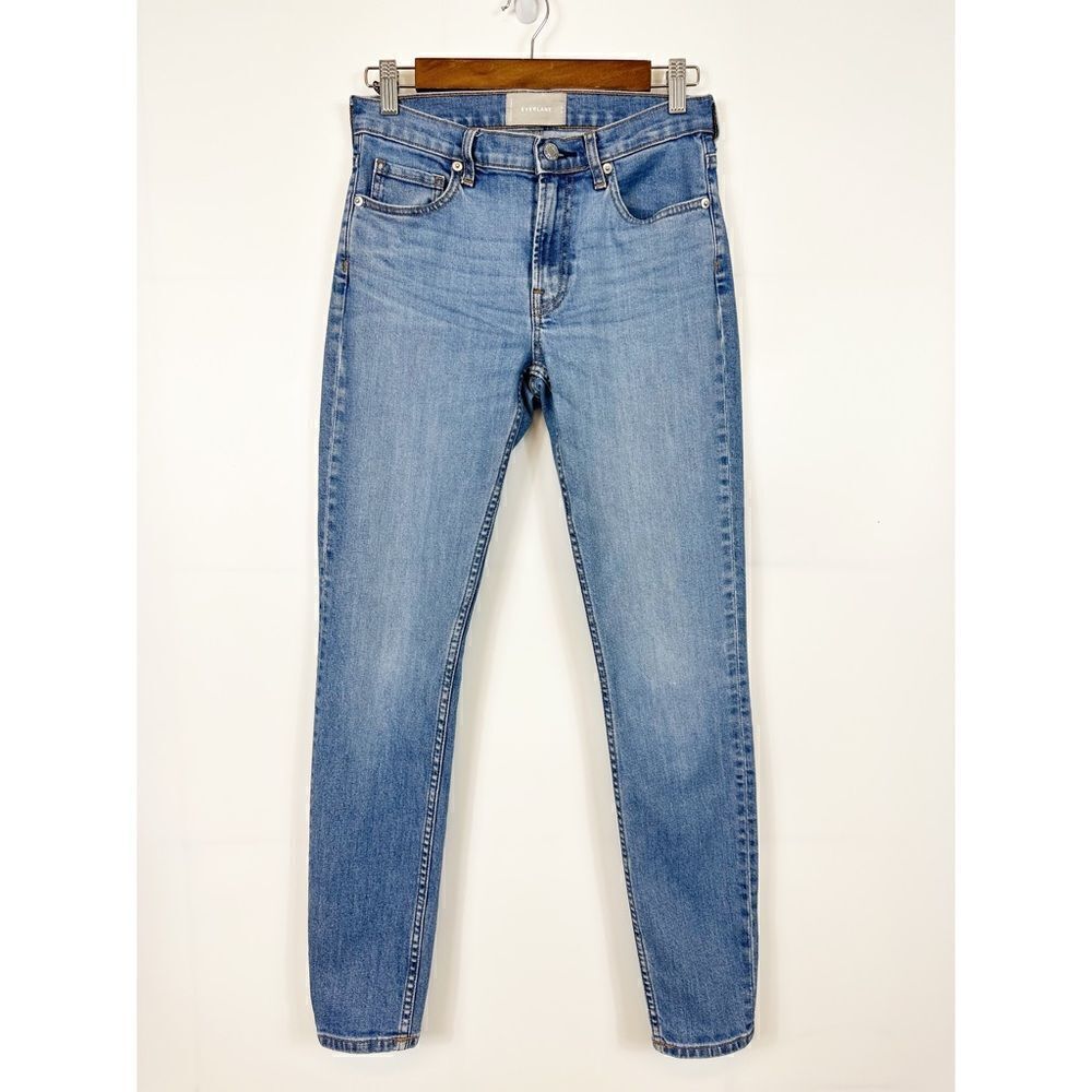 Everlane Mid Rise Skinny Jeans Size 27 Tall